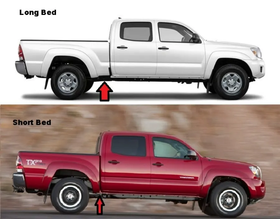 toyota tacoma 5ft vs 6ft bed